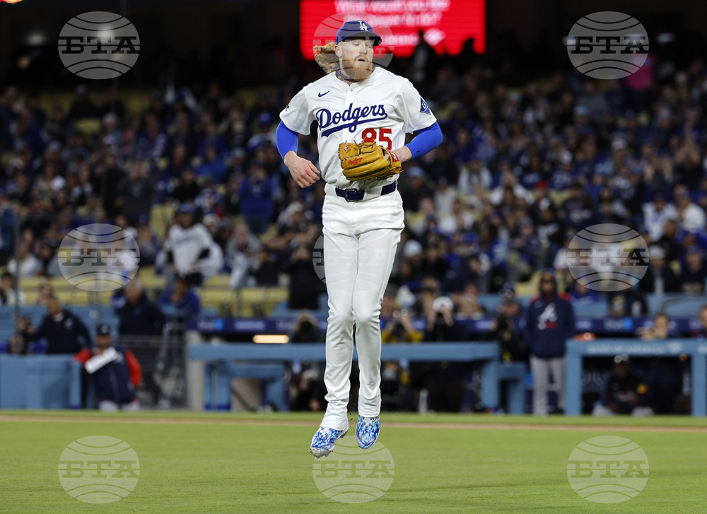 Braves Dodgers Baseball