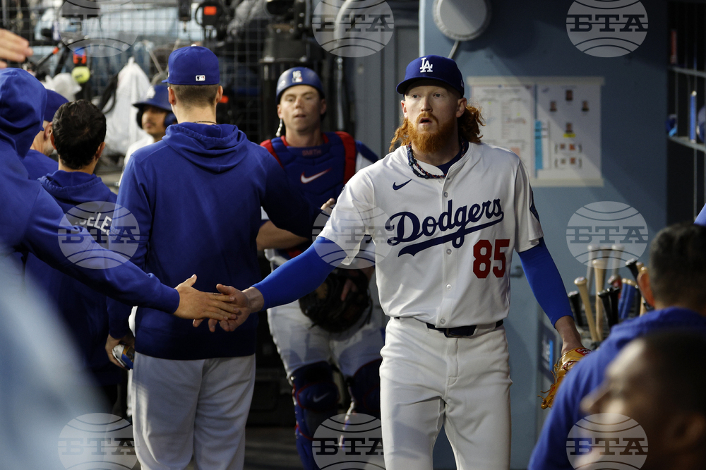 Braves Dodgers Baseball