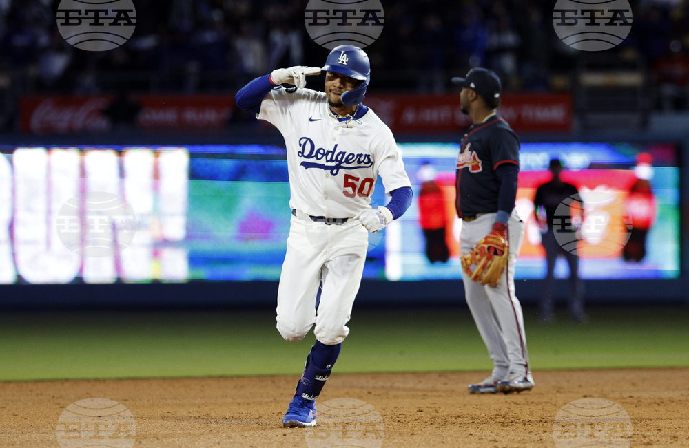 Braves Dodgers Baseball