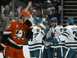 Sharks Ducks Hockey