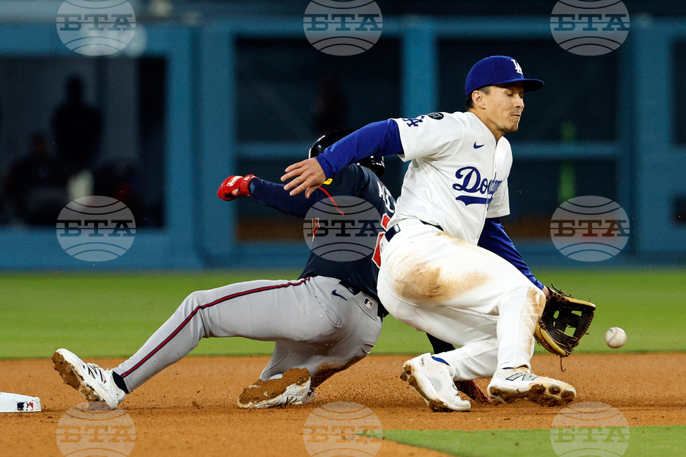 Braves Dodgers Baseball