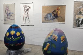 Сливен - конкурсът за изографисване на Великденско яйце