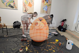 Сливен - конкурсът за изографисване на Великденско яйце