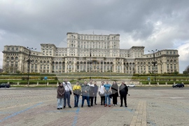 Румъния - Букурещ - български студенти - посещение
