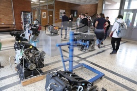 Румъния - Национален университет за наука и технологии „Политехника“ Букурещ - български студенти - посещение