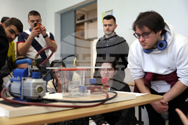 Румъния - Национален университет за наука и технологии „Политехника“ Букурещ - български студенти - посещение