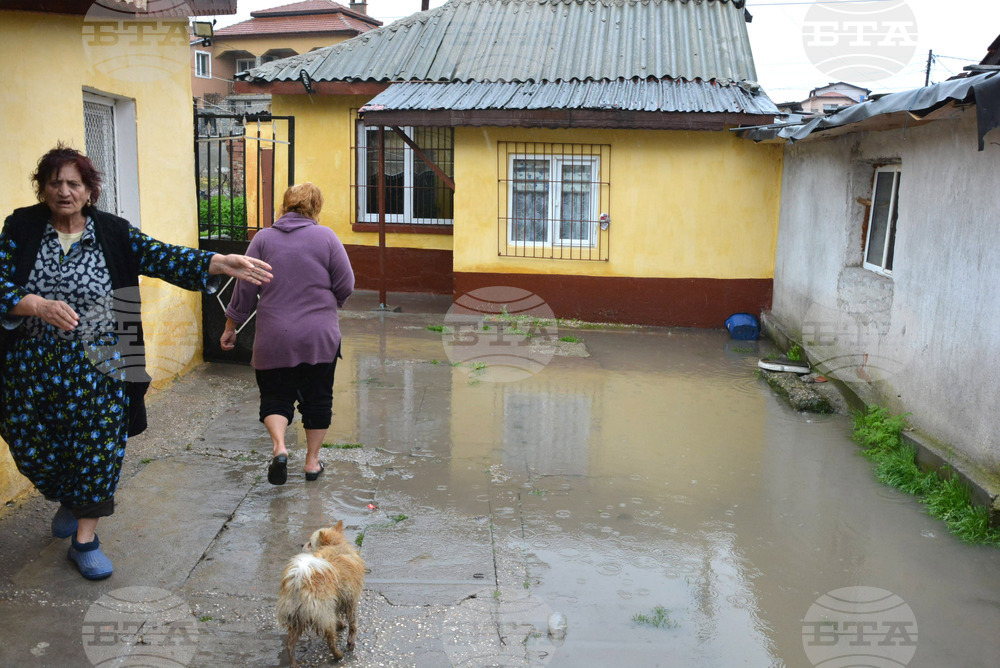 Хасково - квартал „Република” - наводнение