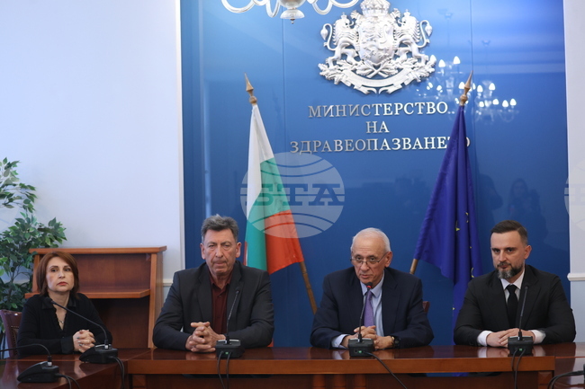 Министерство на здравеопазването - брифинг