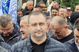 Северна Македония - Скопие - Съюз на синдикатите - протест