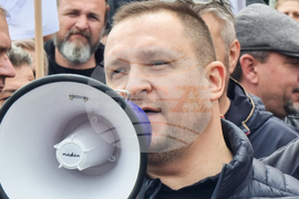 Северна Македония - Скопие - синдикати - протест