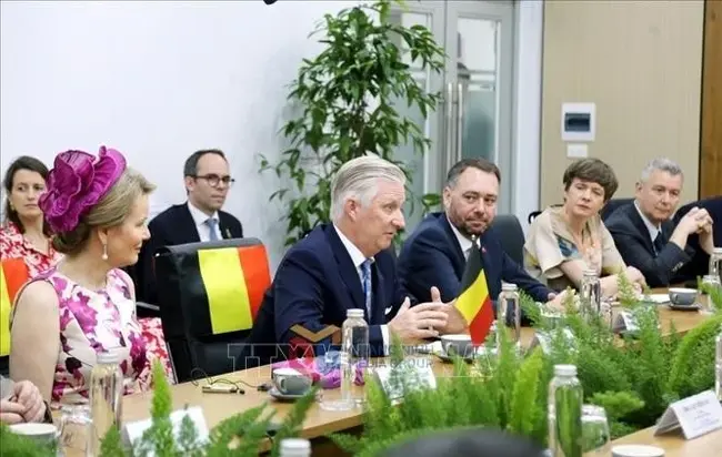 ВНА: Белгийският крал посети виетнамската провинция Куанин 