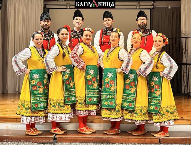 Формация „Багряница“: танцова група, създадена с цел да представя общността ни от танцьори в Кипър „На мегдана“