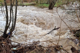 Село Георги Дамяново - река Дългоделска Огоста - разлив