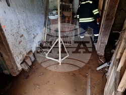 Село Говежда - проливен дъжд - подпочвени води - наводнени имоти