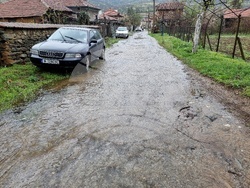Село Говежда - проливен дъжд - подпочвени води - наводнени имоти