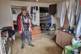 Село Говежда - проливен дъжд - подпочвени води - наводнени имоти