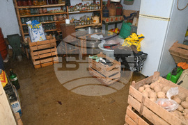 Село Говежда - проливен дъжд - подпочвени води - наводнени имоти