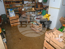 Село Говежда - проливен дъжд - подпочвени води - наводнени имоти