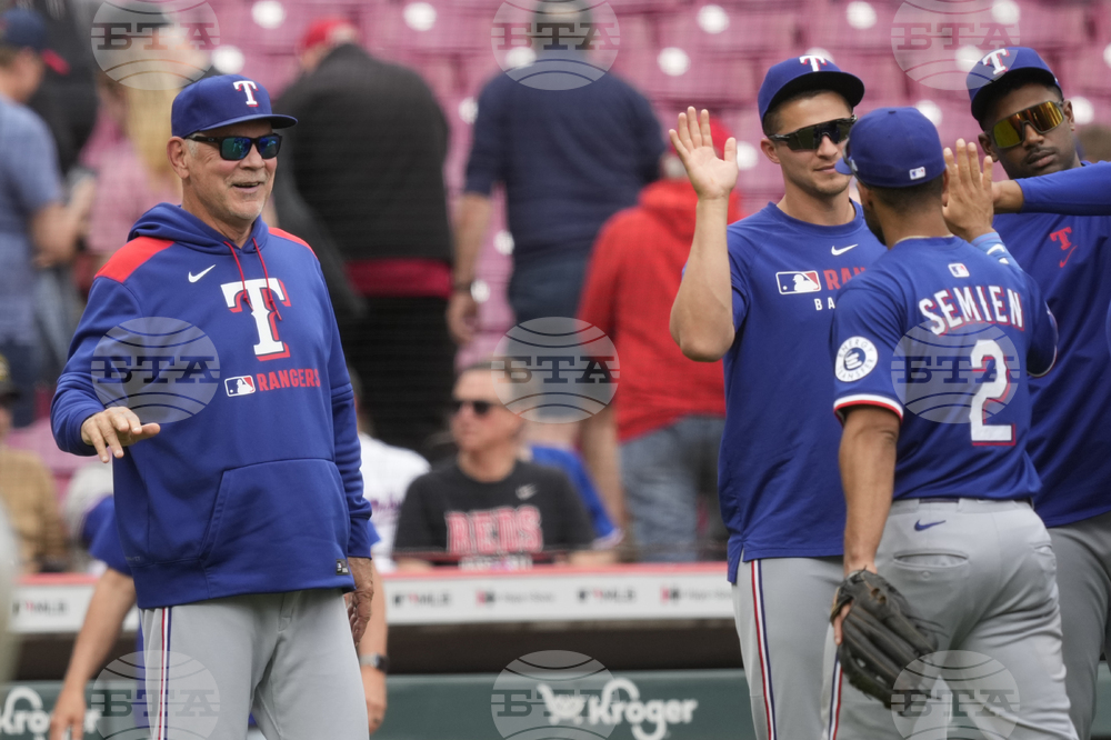 Rangers Reds Baseball