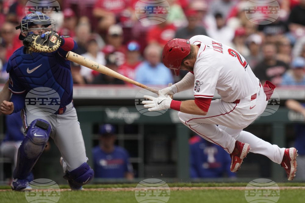 Rangers Reds Baseball