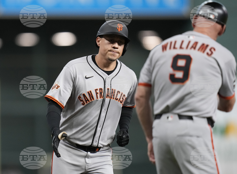 Giants Astros Baseball