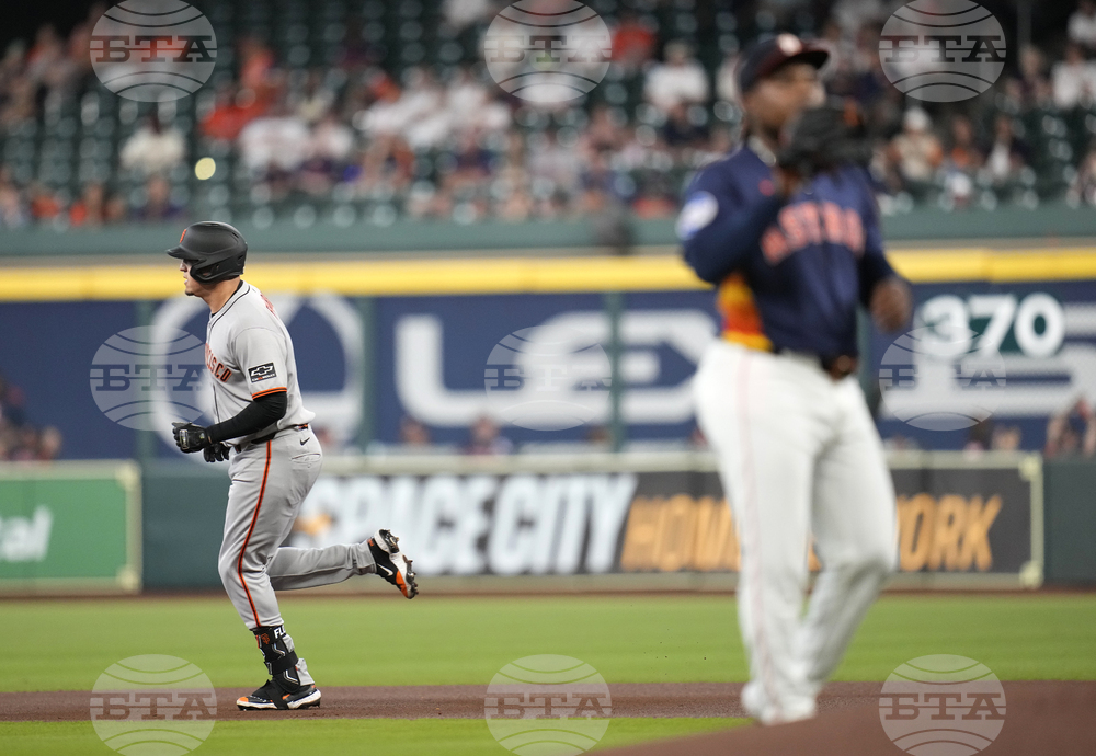Giants Astros Baseball