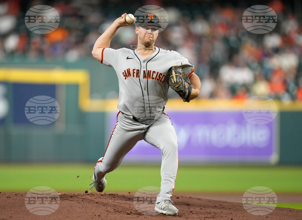 Giants Astros Baseball