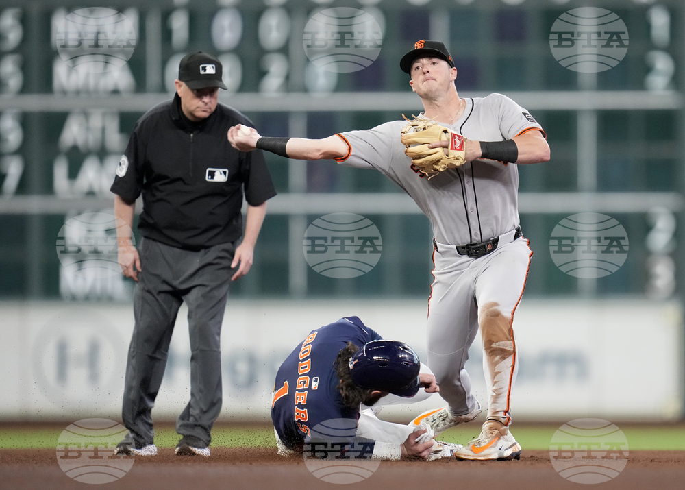 Giants Astros Baseball