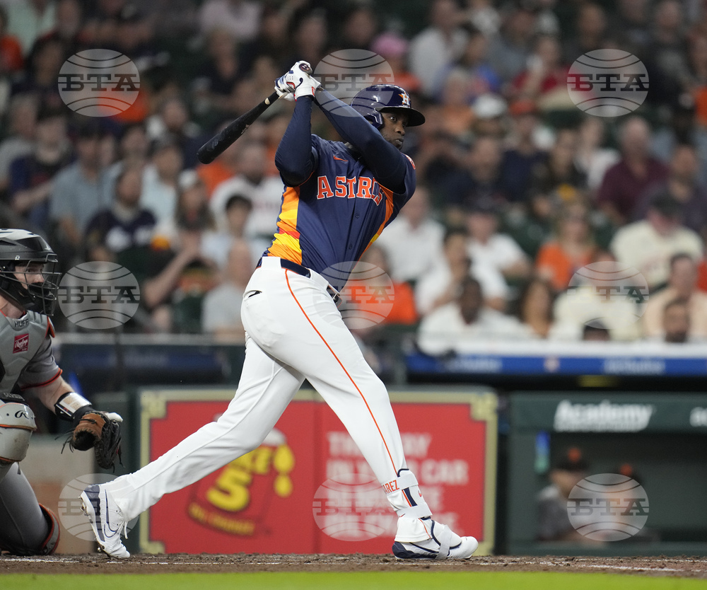 Giants Astros Baseball