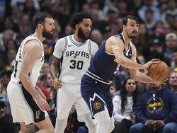 Spurs Nuggets Basketball