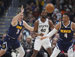 Spurs Nuggets Basketball