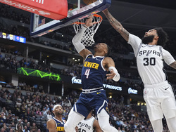 Spurs Nuggets Basketball