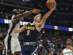 Spurs Nuggets Basketball