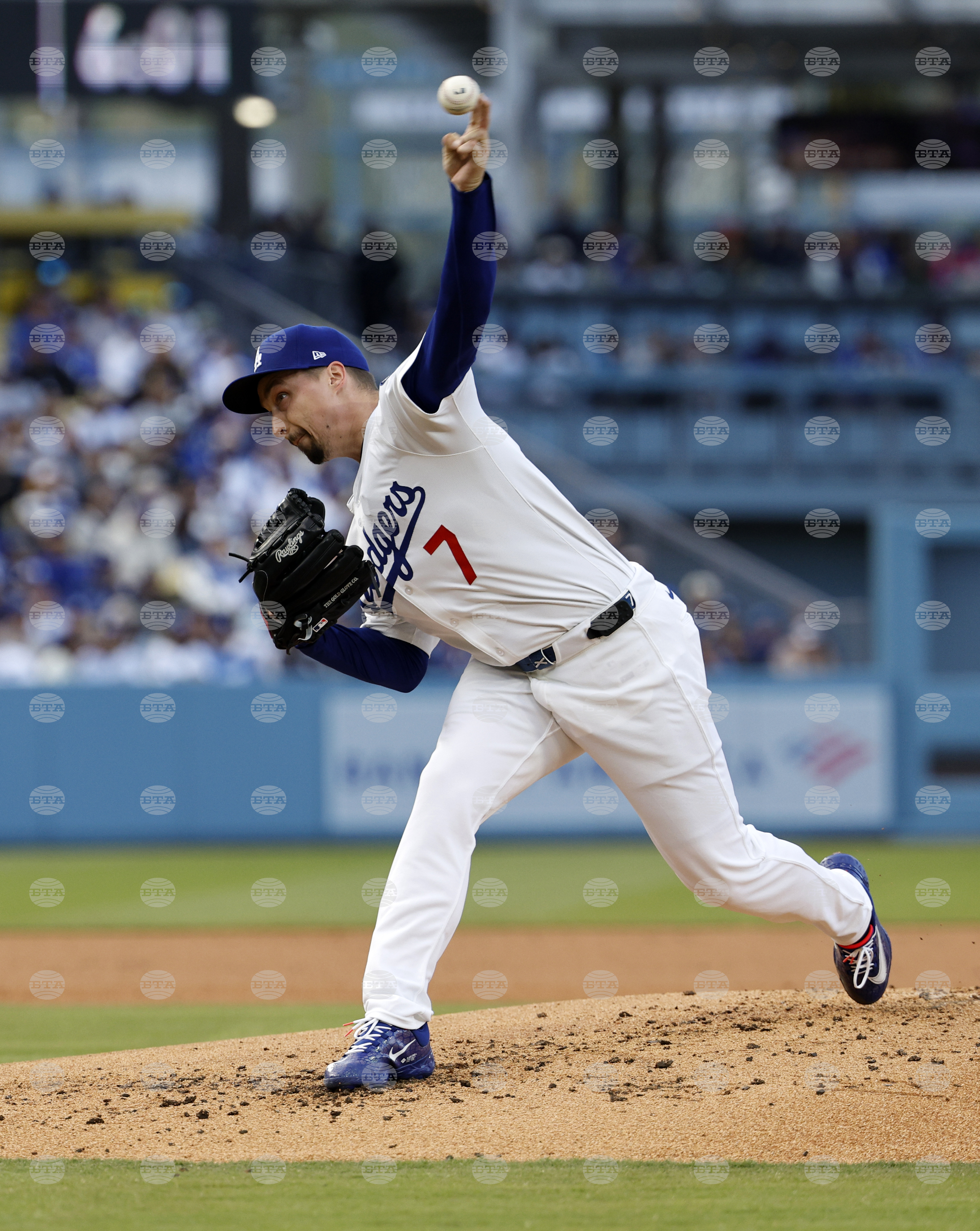 Braves Dodgers Baseball