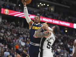 Spurs Nuggets Basketball