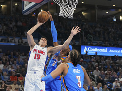 Pistons Thunder Basketball