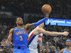 Pistons Thunder Basketball
