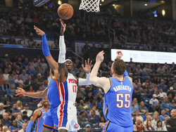 Pistons Thunder Basketball