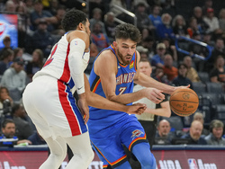 Pistons Thunder Basketball