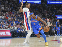 Pistons Thunder Basketball