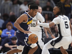 Spurs Nuggets Basketball