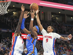Pistons Thunder Basketball