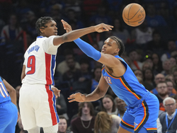 Pistons Thunder Basketball