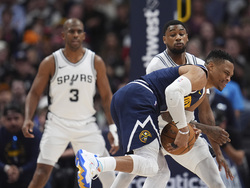 Spurs Nuggets Basketball