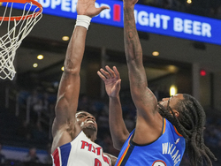 Pistons Thunder Basketball