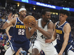 Spurs Nuggets Basketball