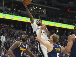 Spurs Nuggets Basketball