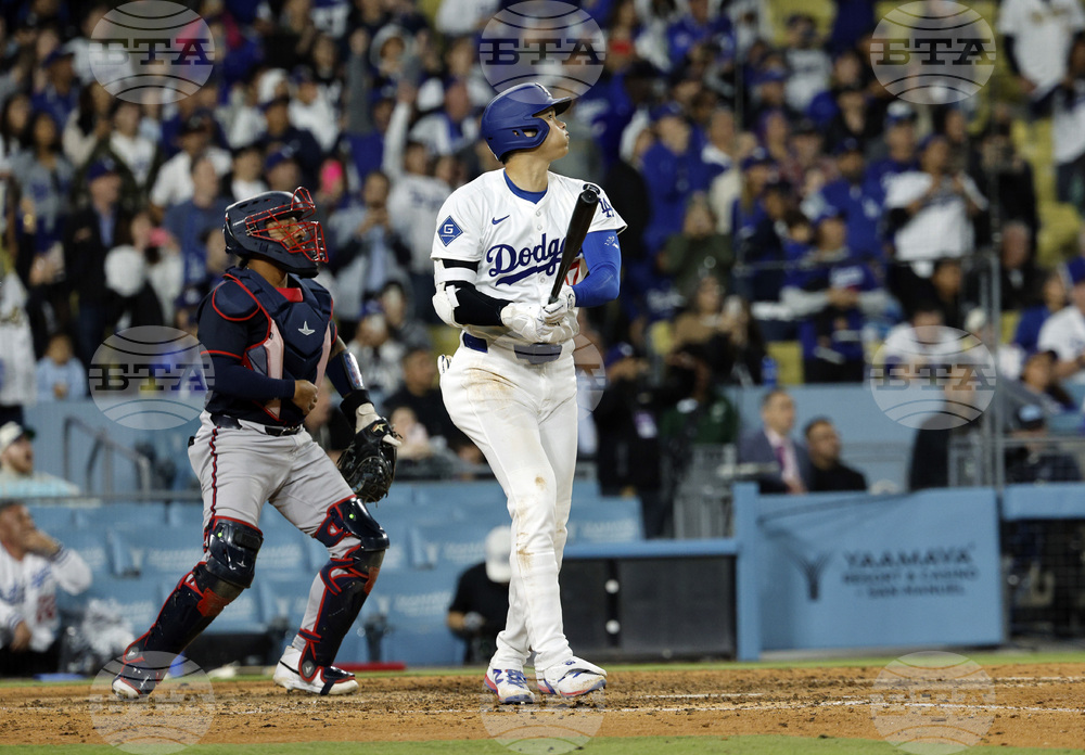 Braves Dodgers Baseball