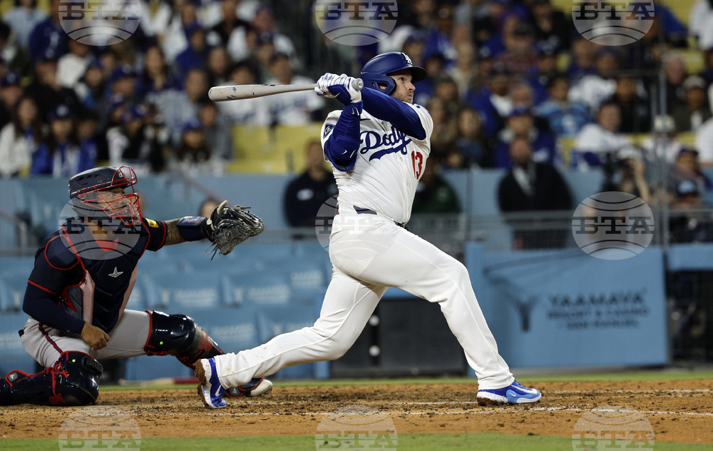 Braves Dodgers Baseball