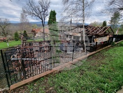 Село Георги Дамяново - изгоряло заведение